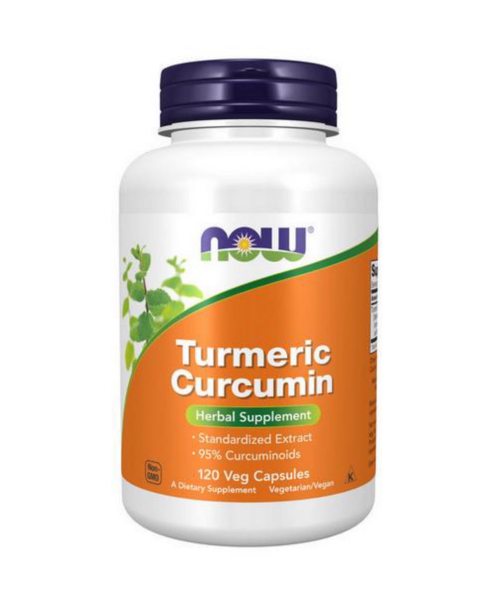 Now Foods Curcumin, 120 Vcaps биодобавка