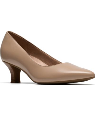 Женские туфли Clarks Kepley Star Kitten Heel Dress Pumps