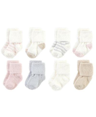 Hudson Baby детские носки Chenille для девочек, 8 шт.