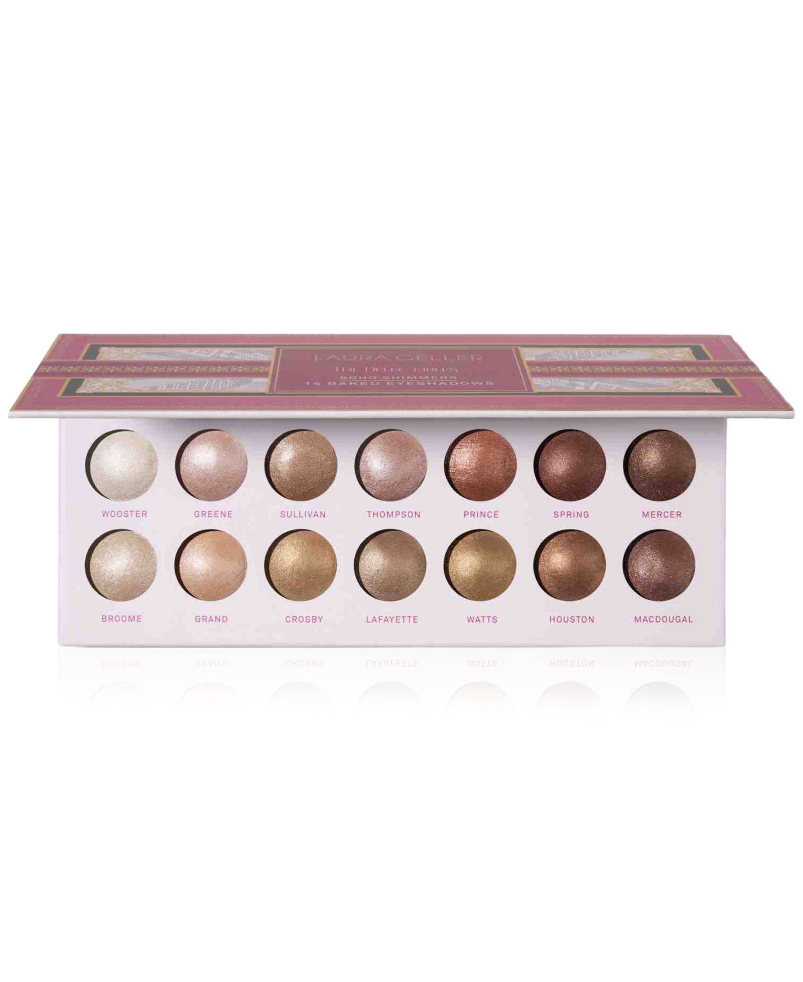 Laura Geller Beauty The Delectables 14 Multi-Finish Baked Eyeshadows - Soho Shimmers