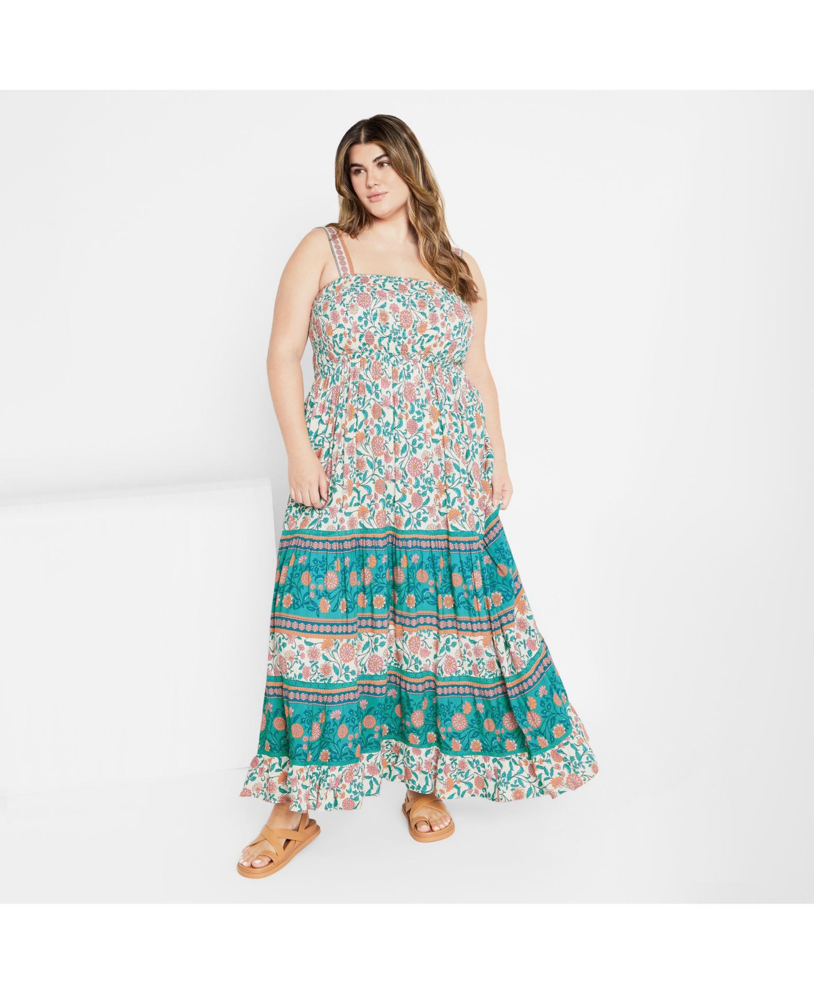 CITY CHIC Платье макси Belle Plus Size