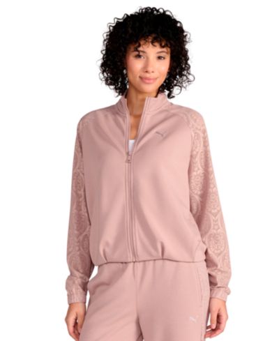 Женский куртка Puma Lace Bubble Hem Mock Neck
