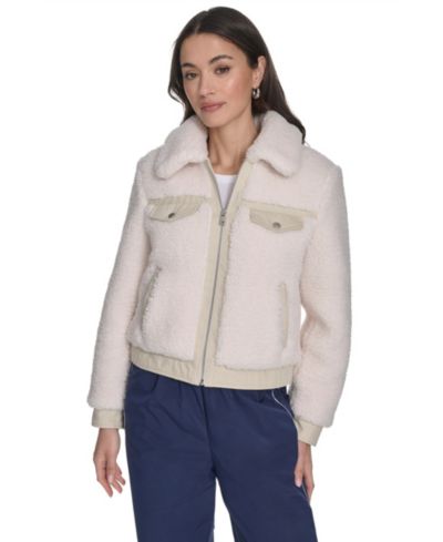Женская куртка Levi's Sherpa на молнии