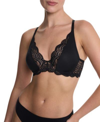 Natori Persuasion Lace Convertible Plunge T-Shirt Bra 721356