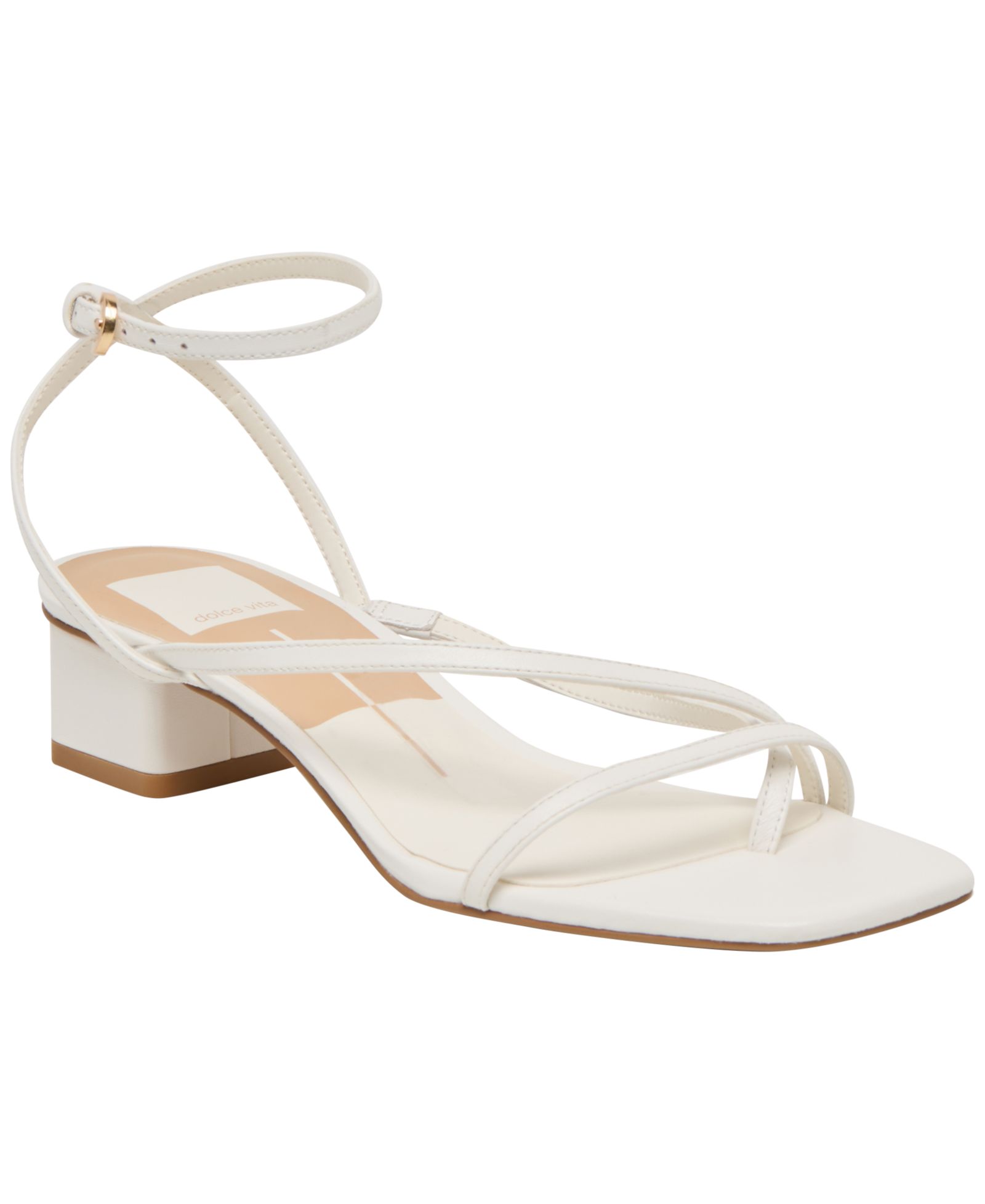Dolce Vita Women's Karlos Ankle Strap Block Heel Dress Sandals