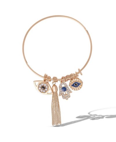 Jessica Simpson Evil Eye Collar Bracelet