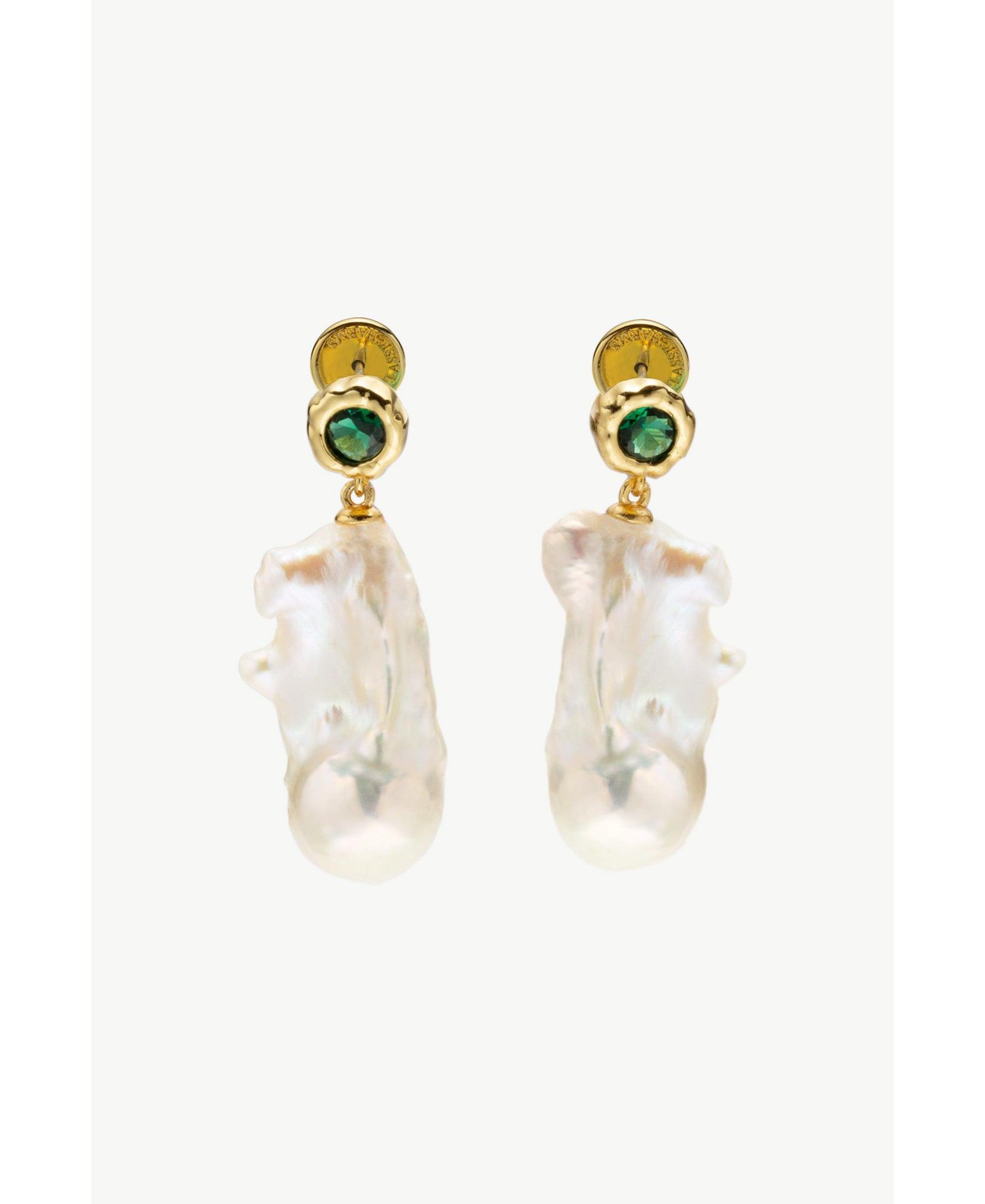 Серьги-подвески Classicharms Skyler Freshwater Baroque Pearl Drop Earrings