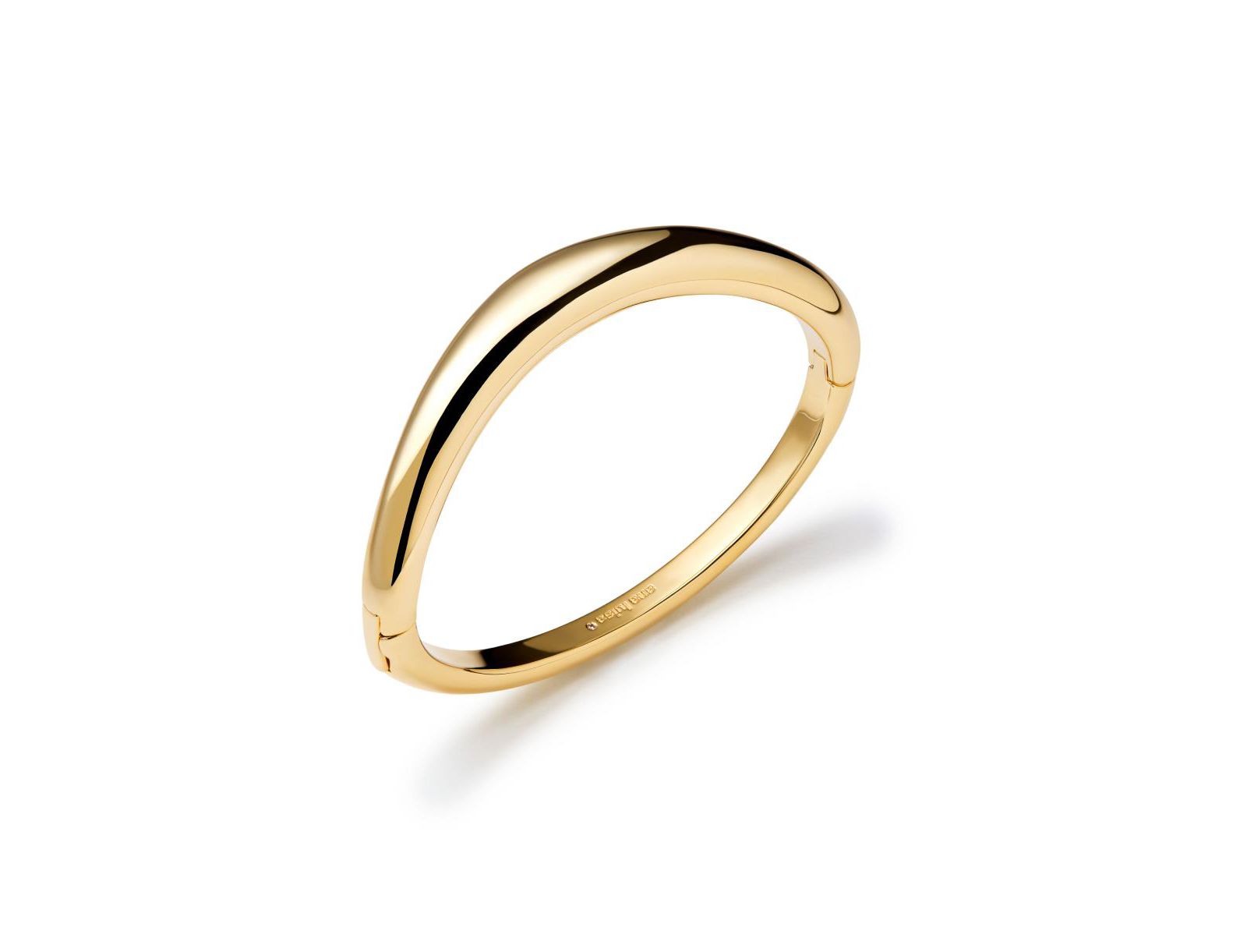 Ana Luisa Talia Minimal 14K Gold-Plated Bangle Bracelet
