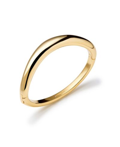 Ana Luisa Talia Minimal 14K Gold-Plated Bangle Bracelet