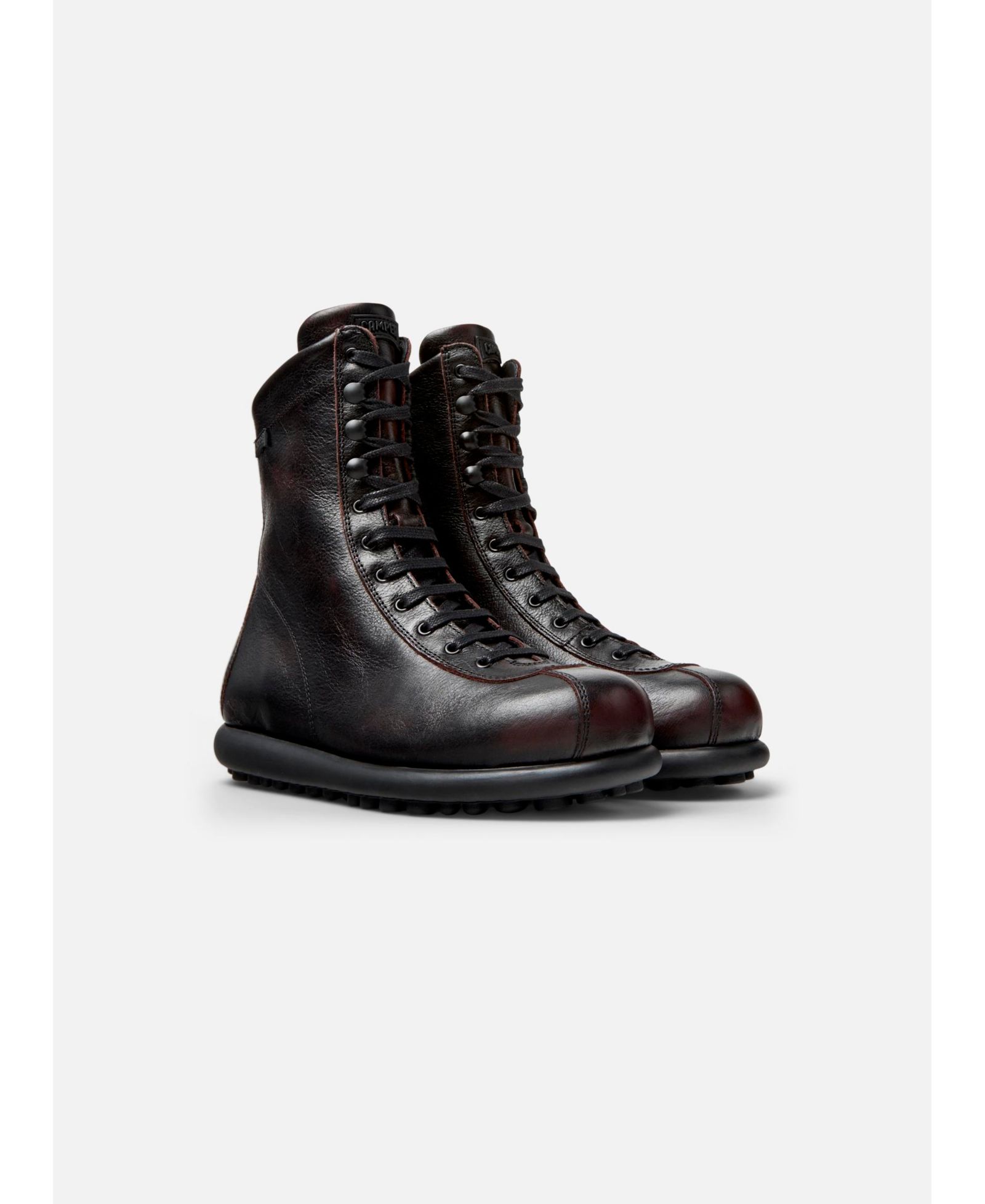 Camper Pelotas Ariel Leather Lace Up Bootie