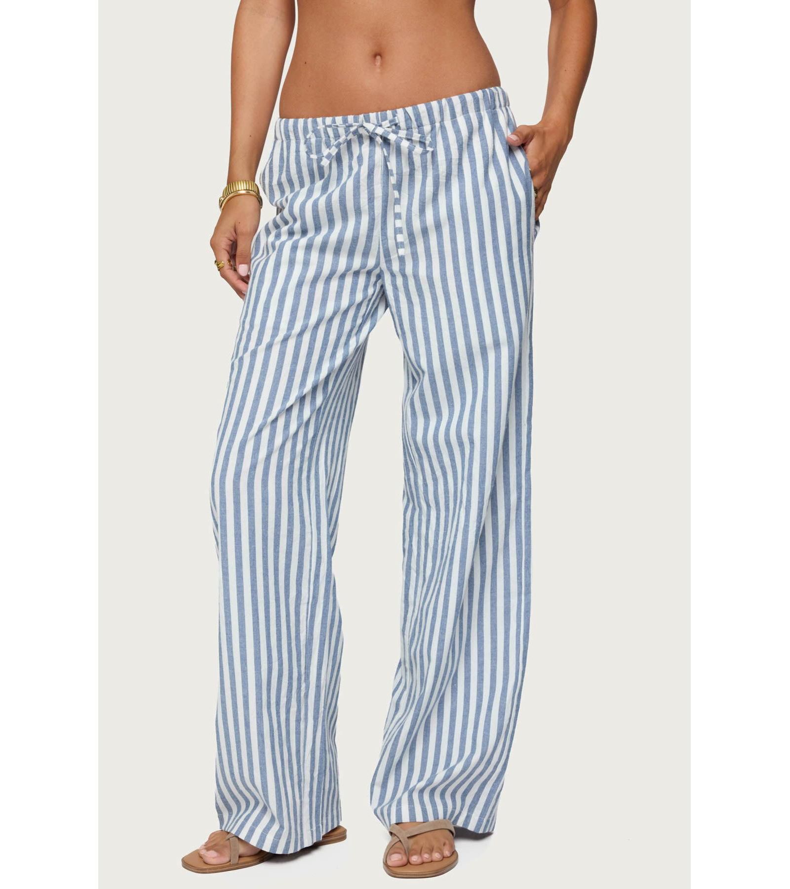 Женские брюки Edikted Macey Striped Pants