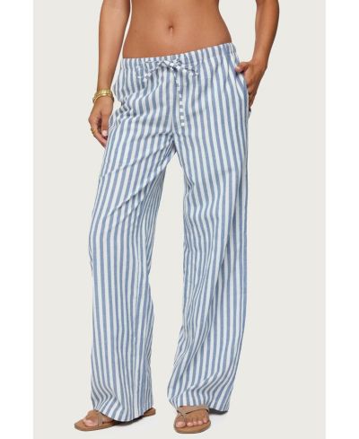 Edikted Women's Macey Striped Pants
