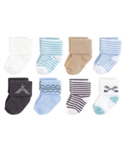 Носки Touched by Nature 8-Pair Natural Terry Comfort