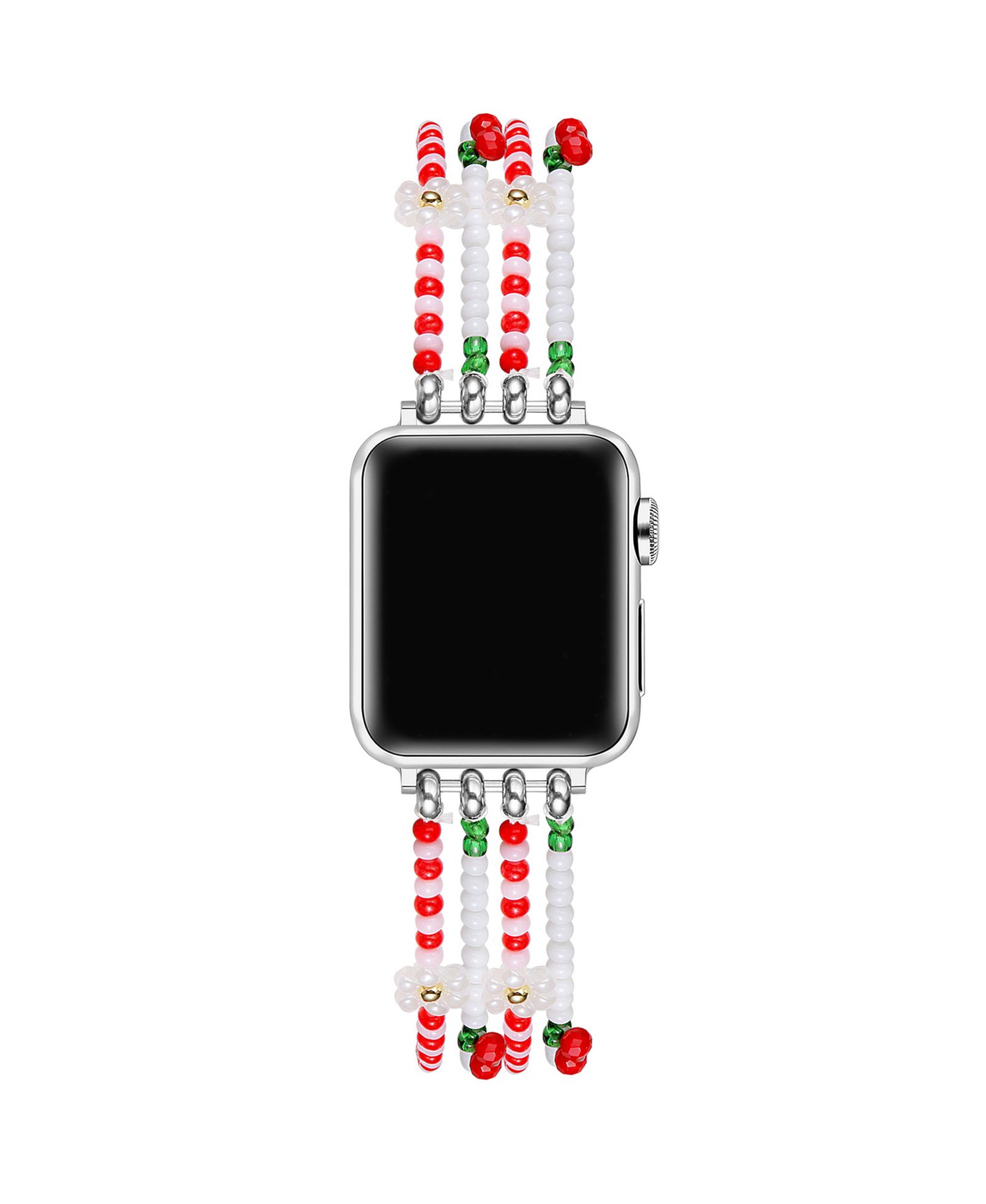 Posh Tech Cherry Beaded Band for Apple Watch