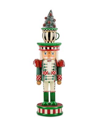 Чашка MacKenzie-Childs Courtly Check Teacup Nutcracker