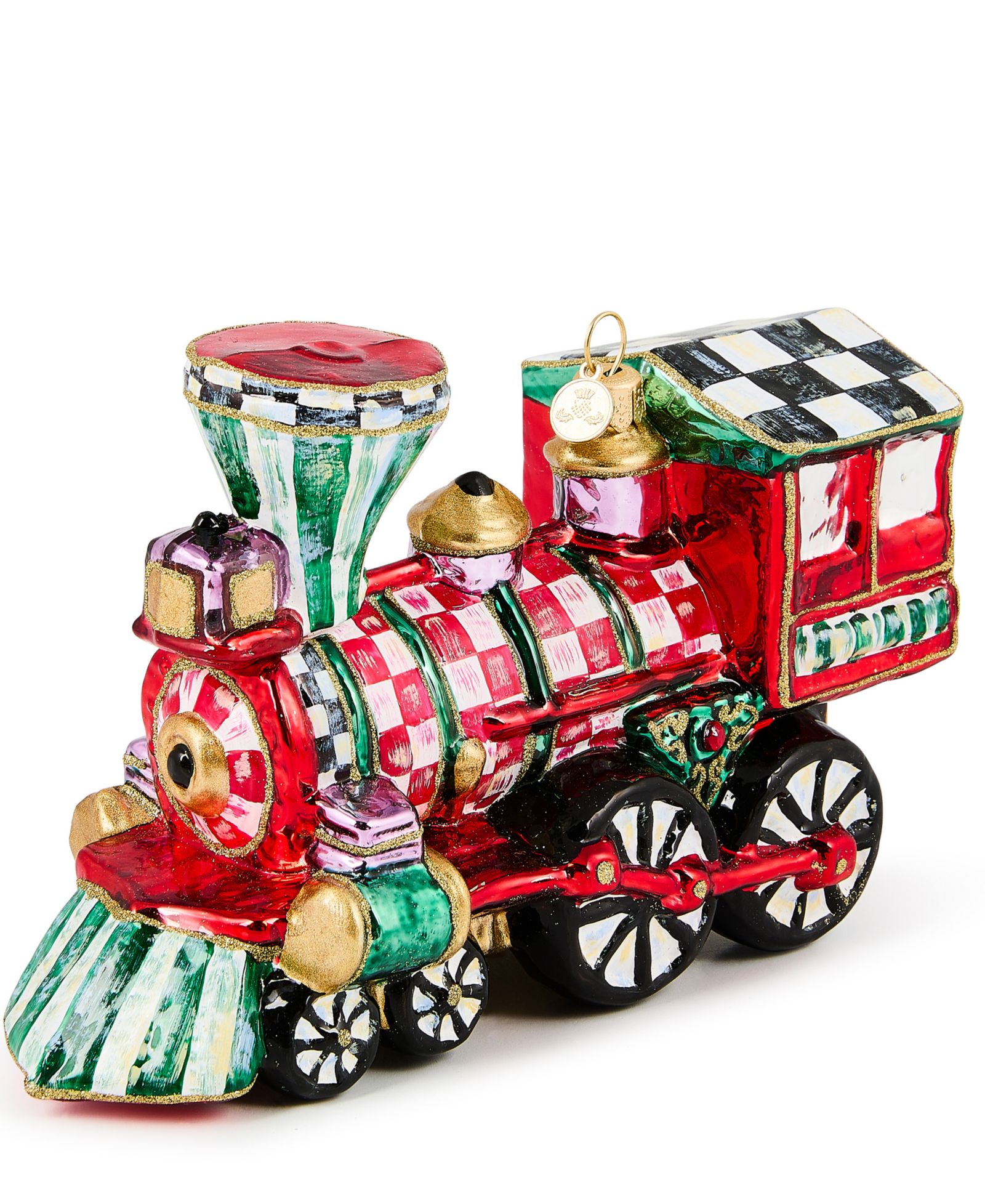 MacKenzie-Childs Украшение Courtly Check Train