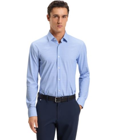 BOSS by Hugo Boss Men’s Performance-Stretch Slim-Fit Dress Shirt