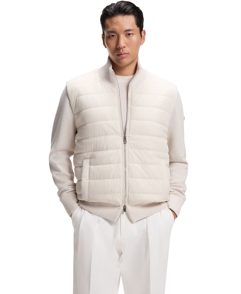 BOSS by Hugo Boss Мужской Virgin-Wool Regular-Fit Jacket