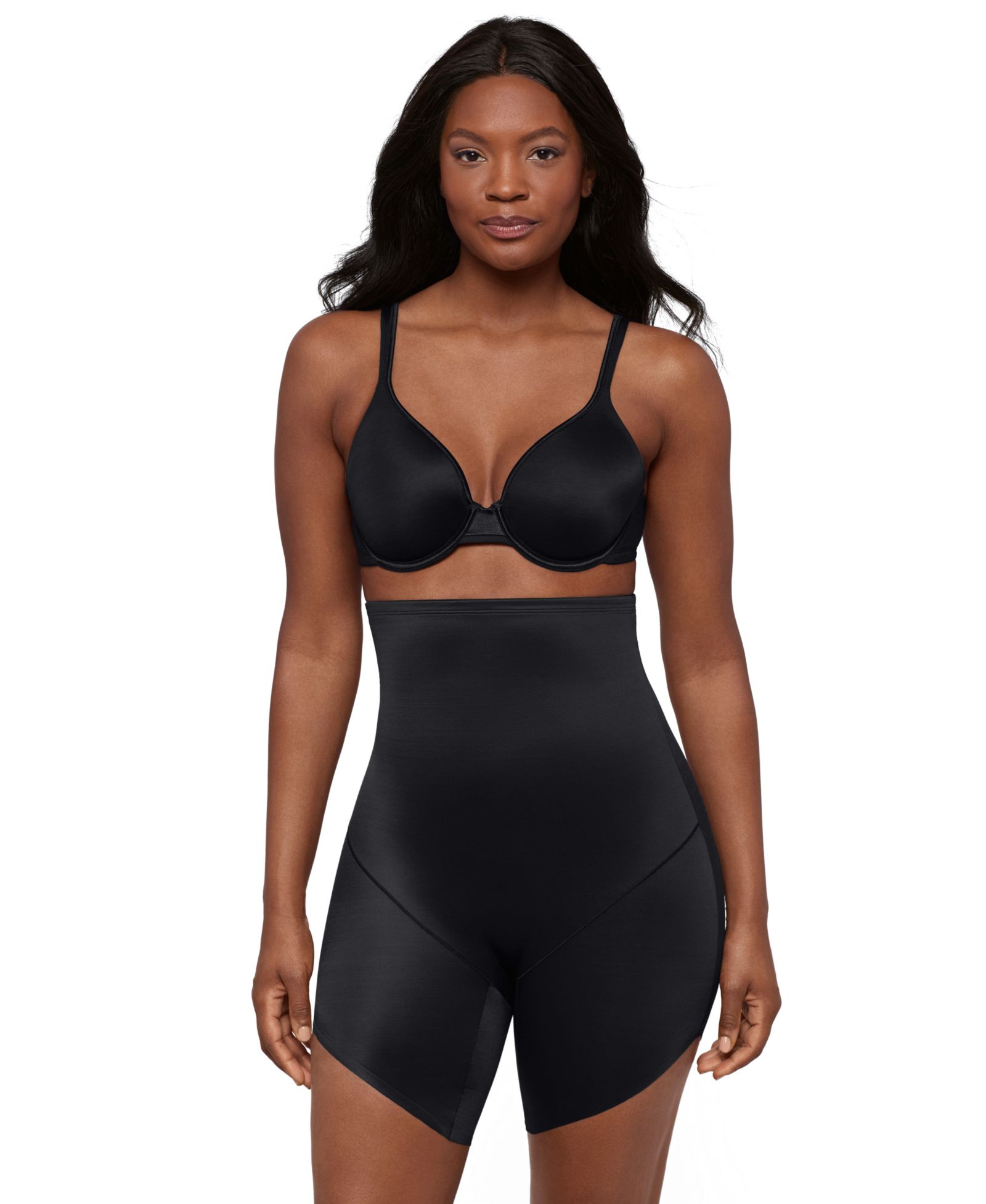 Корректирующее шорты Miraclesuit Show Stopper Slanted Hem Shaping High Waisted 2448