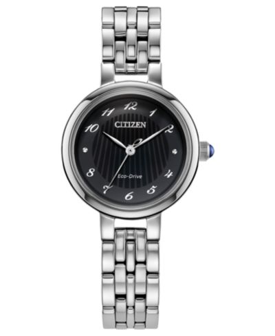 Citizen Women's Classic Silver-Tone Stainless Steel Bracelet Watch, 27.7mm