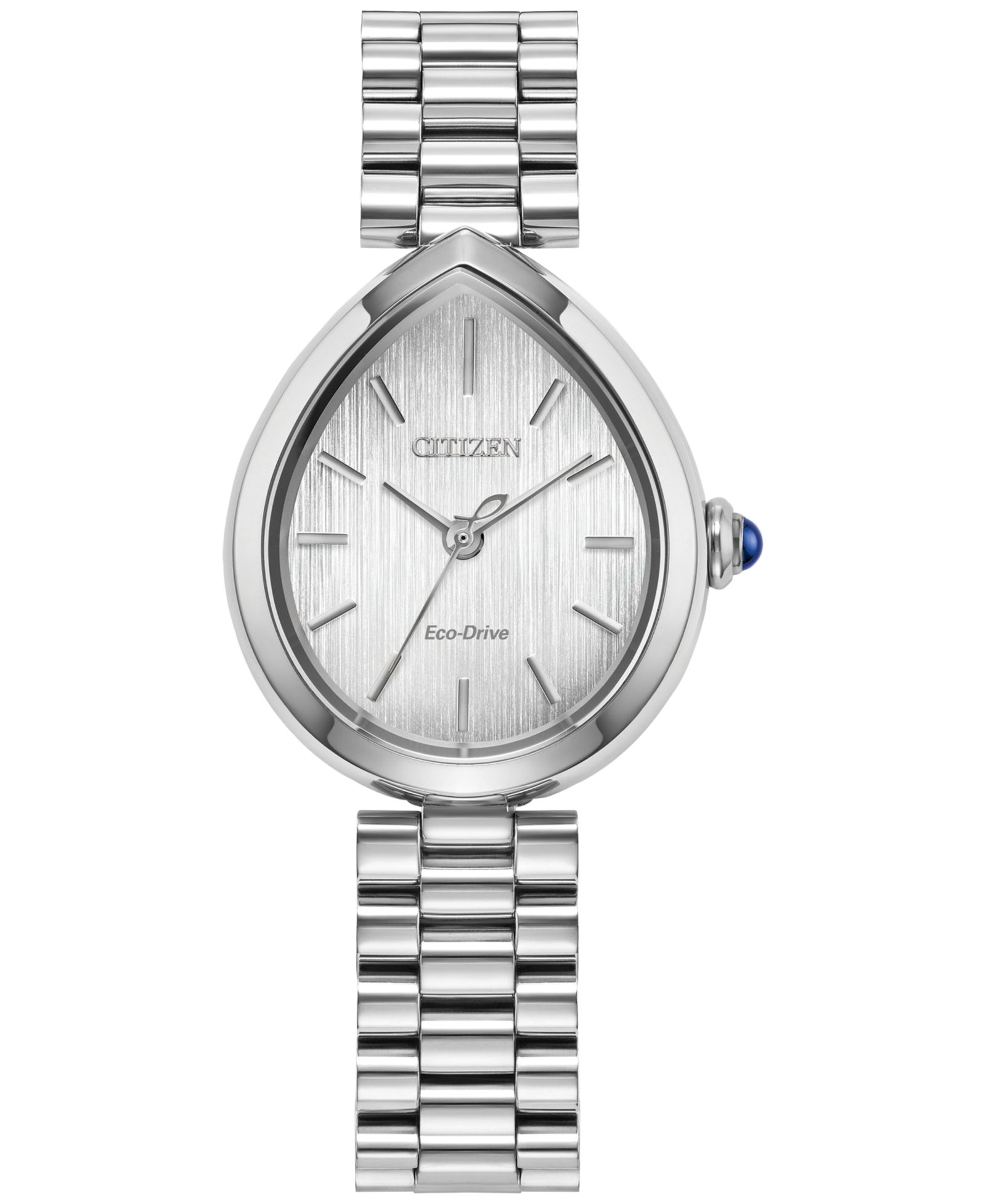 Женские часы Citizen Eco-Drive Classic Rainell Silver-Tone Stainless Steel 26mm