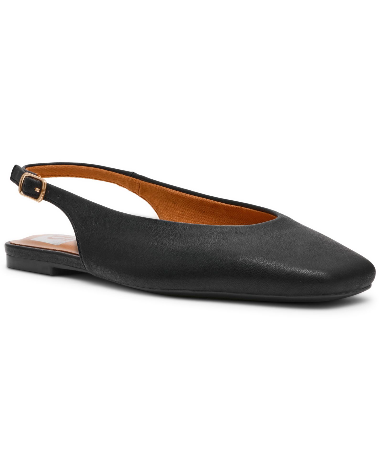 DV Dolce Vita Women's Ffion Square-Toe Slingback Flats