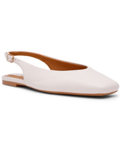 DV Dolce Vita Women's Ffion Square-Toe Slingback Flats