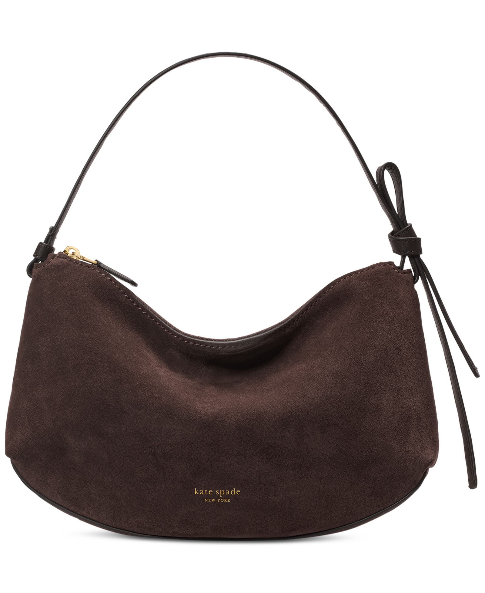 kate spade new york Loop Suede Medium Shoulder Bag