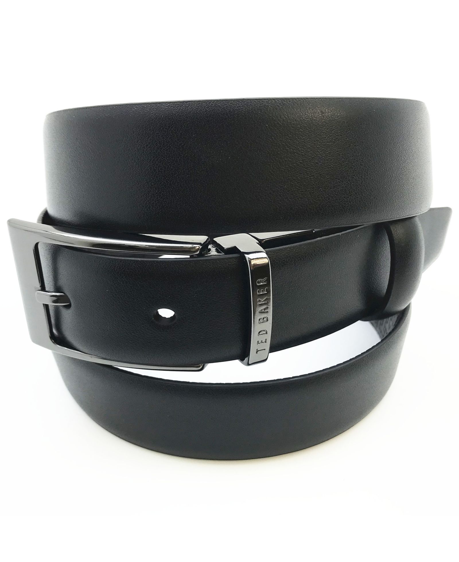 Ted Baker Men's Reversible Double Loop Leather Belt