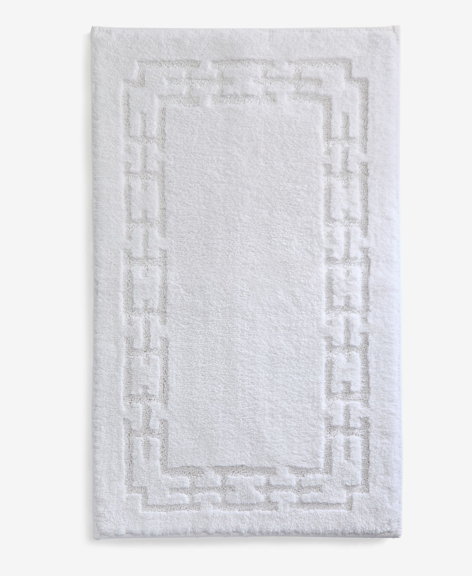 Hotel Collection Sculpted Chain-Link Cotton Bath Rug, 20" x 34", Exclusively at Macy’s