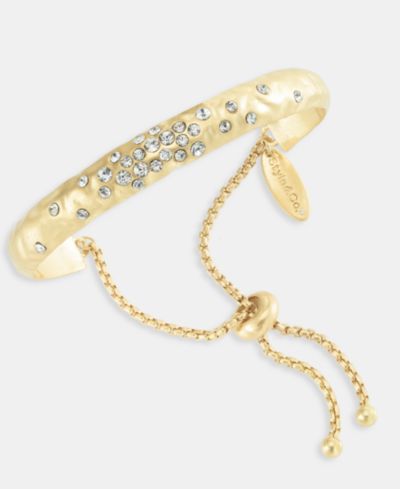 Style & Co браслет Pavé