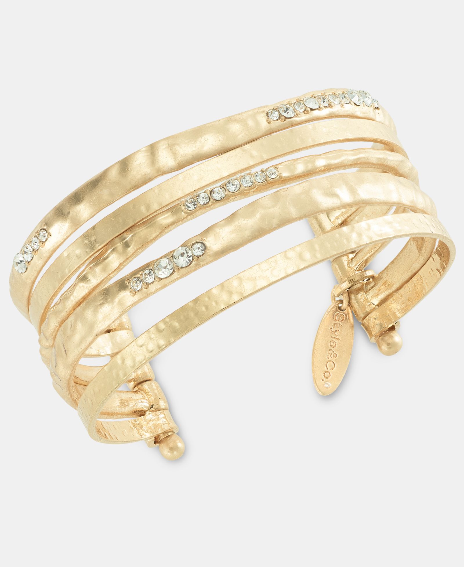 Браслет Style & Co Pavé Multirow Cuff