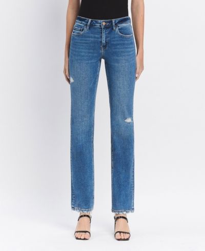 Женские джинсы Flying Monkey Mid Rise Straight Jeans