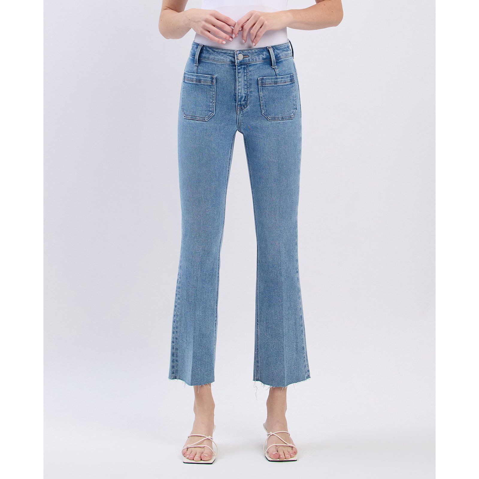 Женские джинсы Flying Monkey High Rise Crop Flare