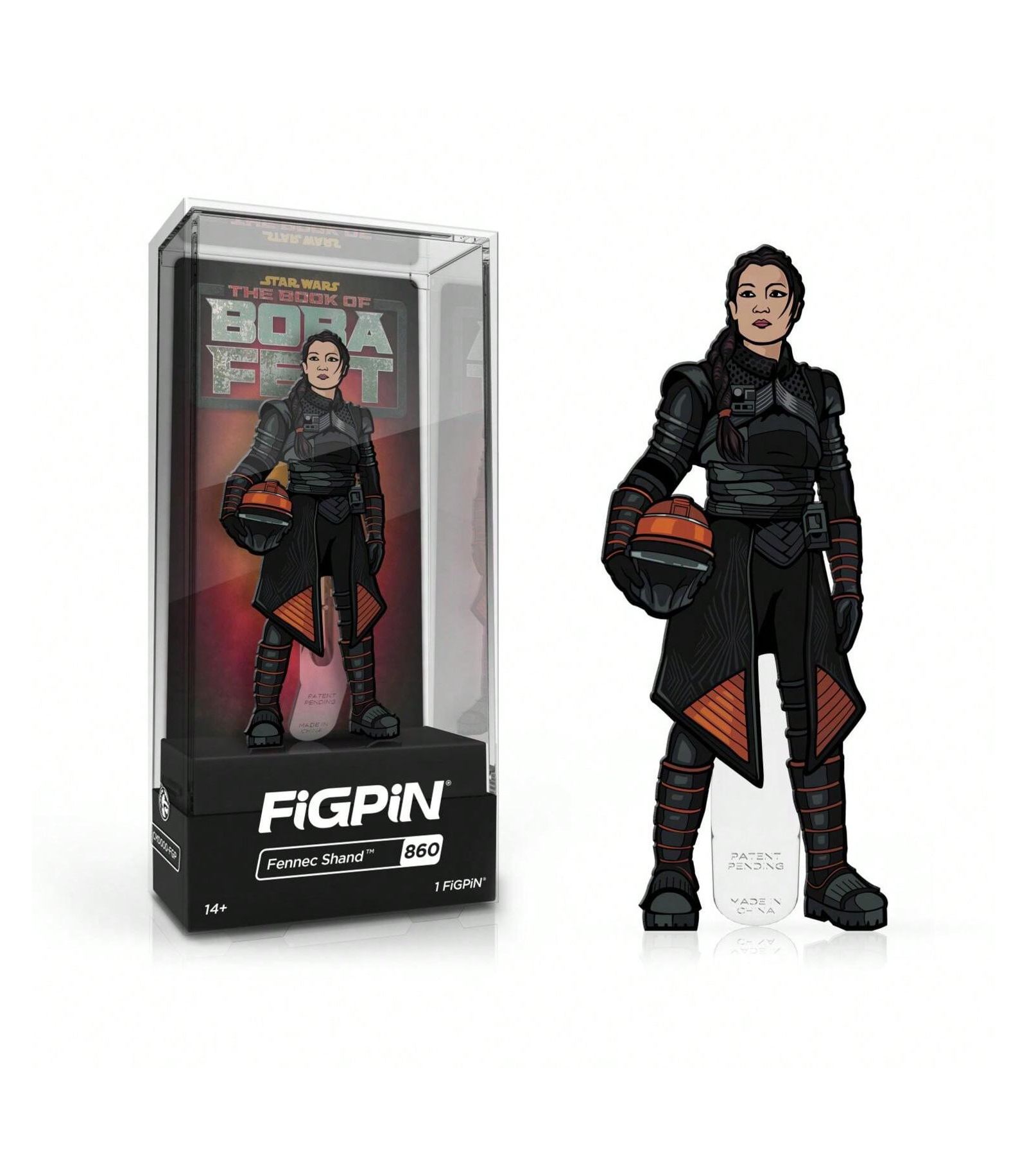FigPin эмалевый значок Star Wars The Book Of Boba Fett - Fennec Shand (860)