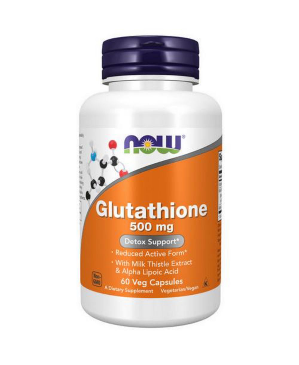 Glutathione NOW Foods, 500 mg, 60 Vcaps