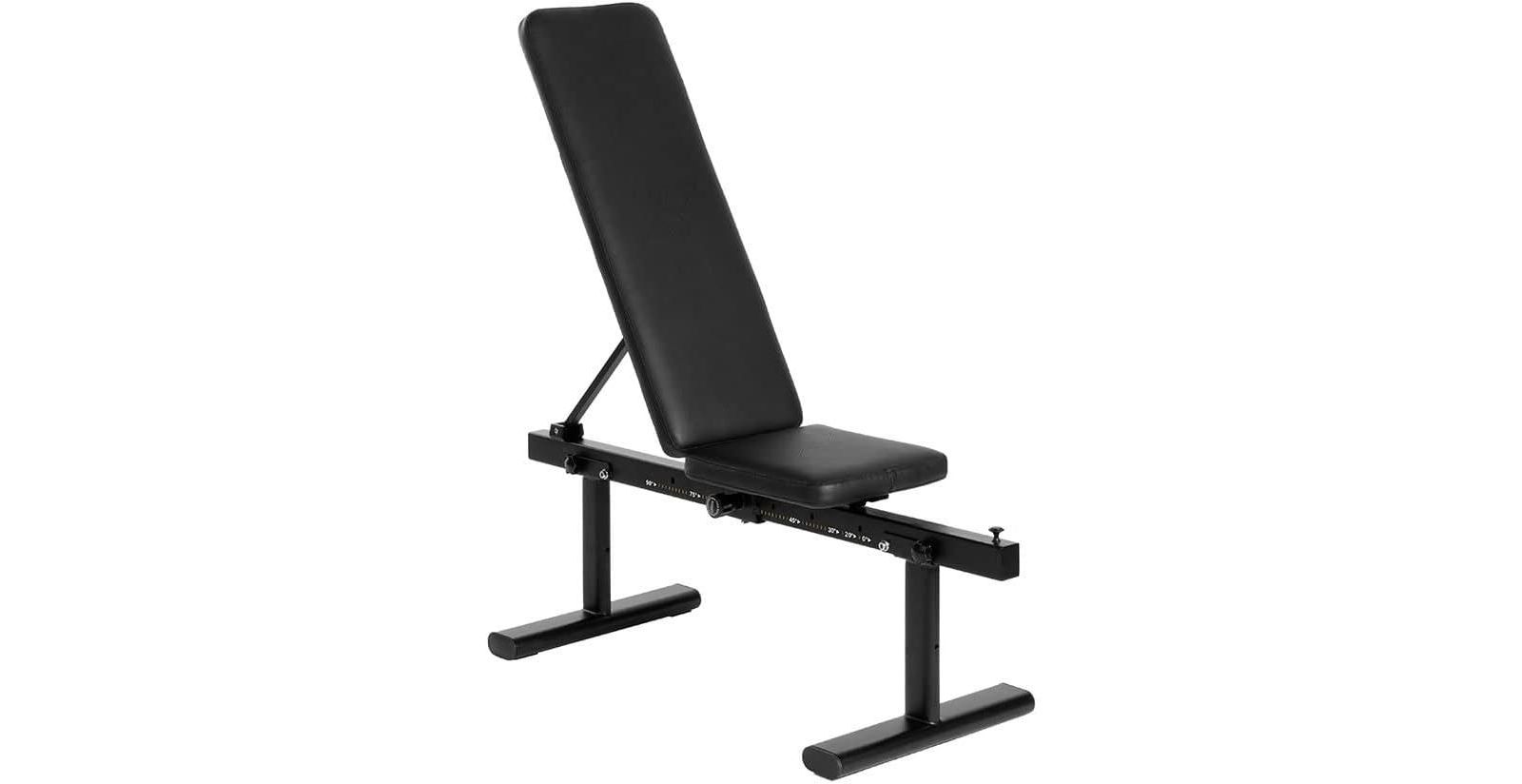 Speediance Adjustable Weight Bench, Foldable Workout Bench for Home Gym Use, Weight Bench with 881 LBS Weight Capacity-Black