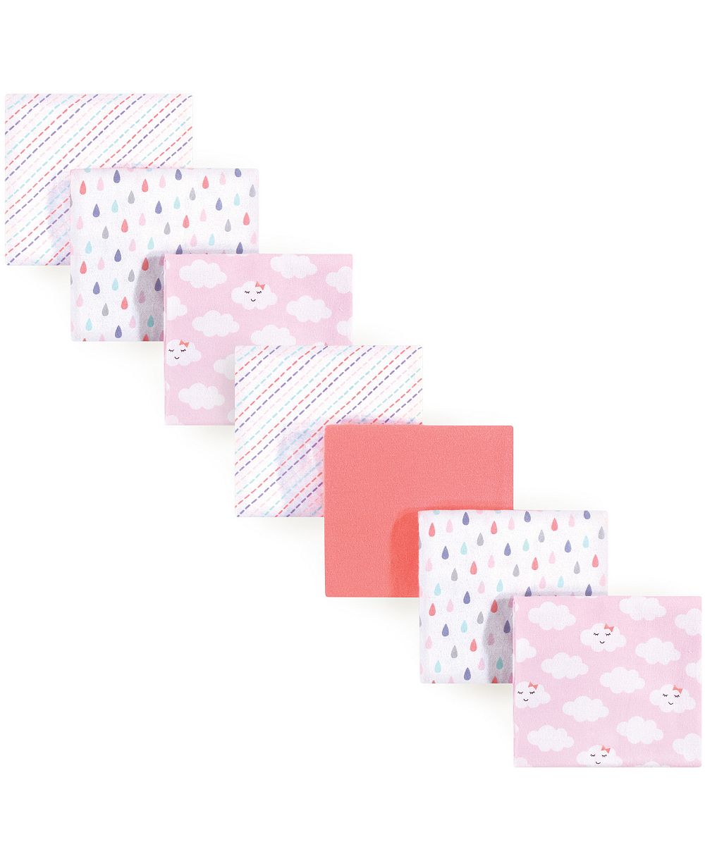 Luvable Friends Bundle of Seven Soft Flannel Blankets