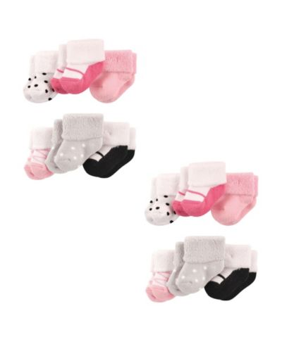 Pink black shoes
