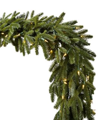 Balsam Hill Гирлянда Fraser Fir с подсветкой, 10 ft