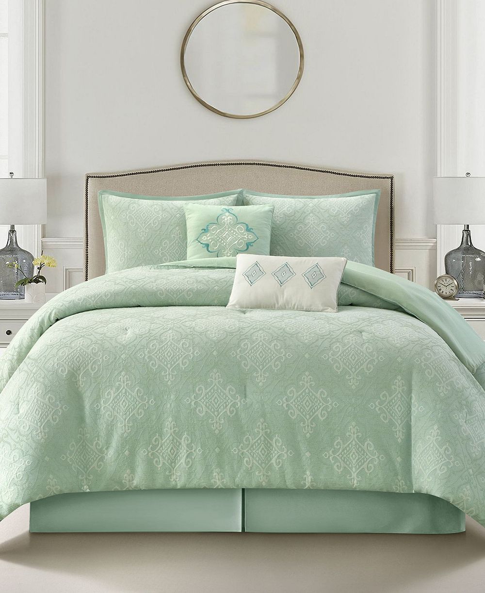 Stratford Park Prissa Medallion 6-Pc. Comforter Set, King