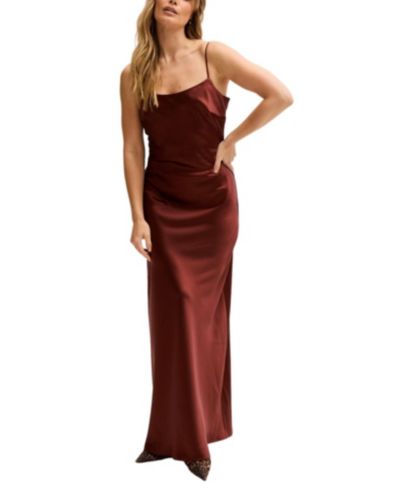 Lily and Lionel London Women's Roxy Spaghetti Strap Maxi Dress
