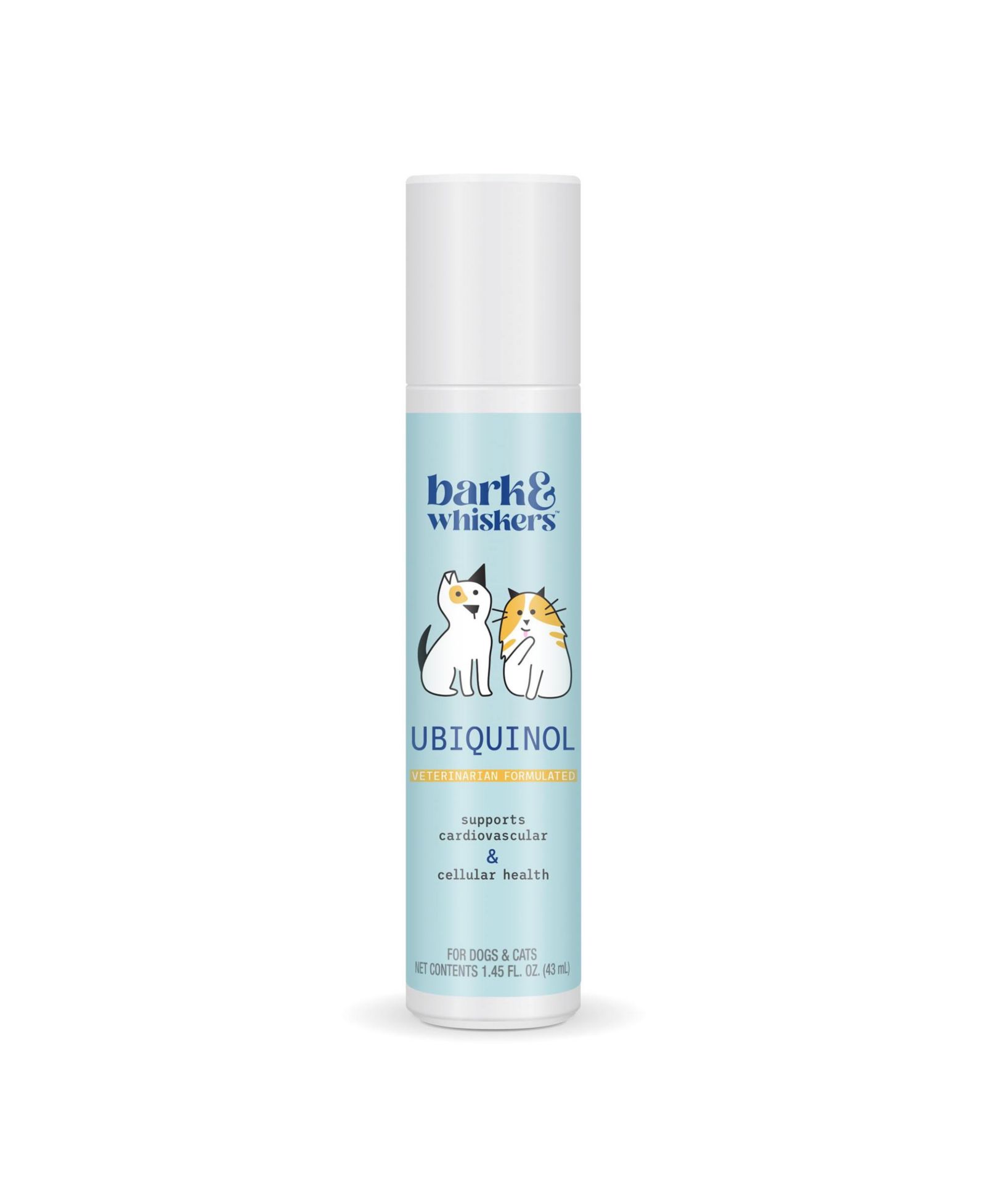 Убихинол Bark & Whiskers Liquid Pump для собак и кошек 43 mL