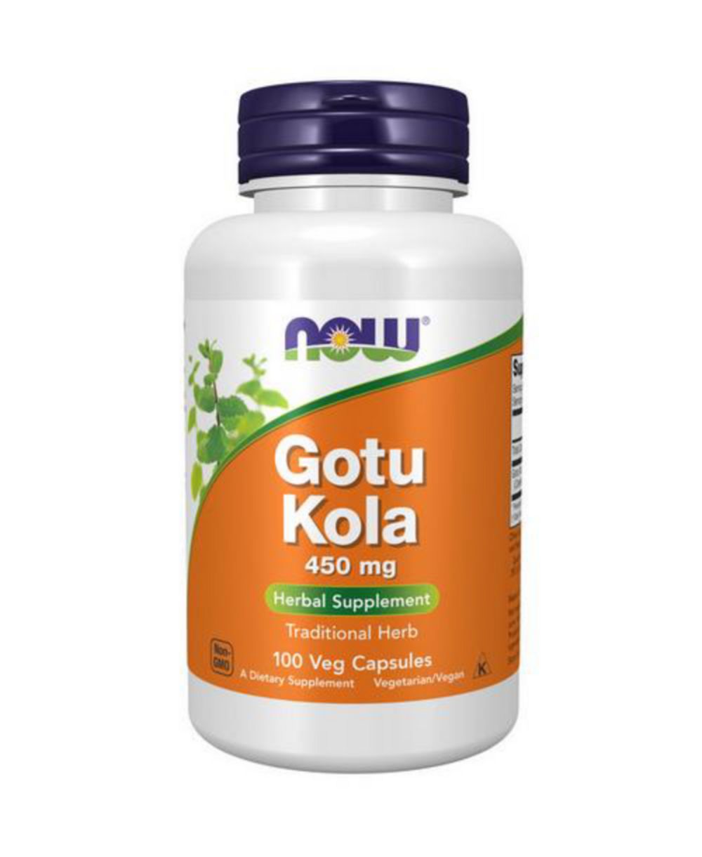 Now Foods Gotu Kola, 450 mg, 100 Caps капсулы