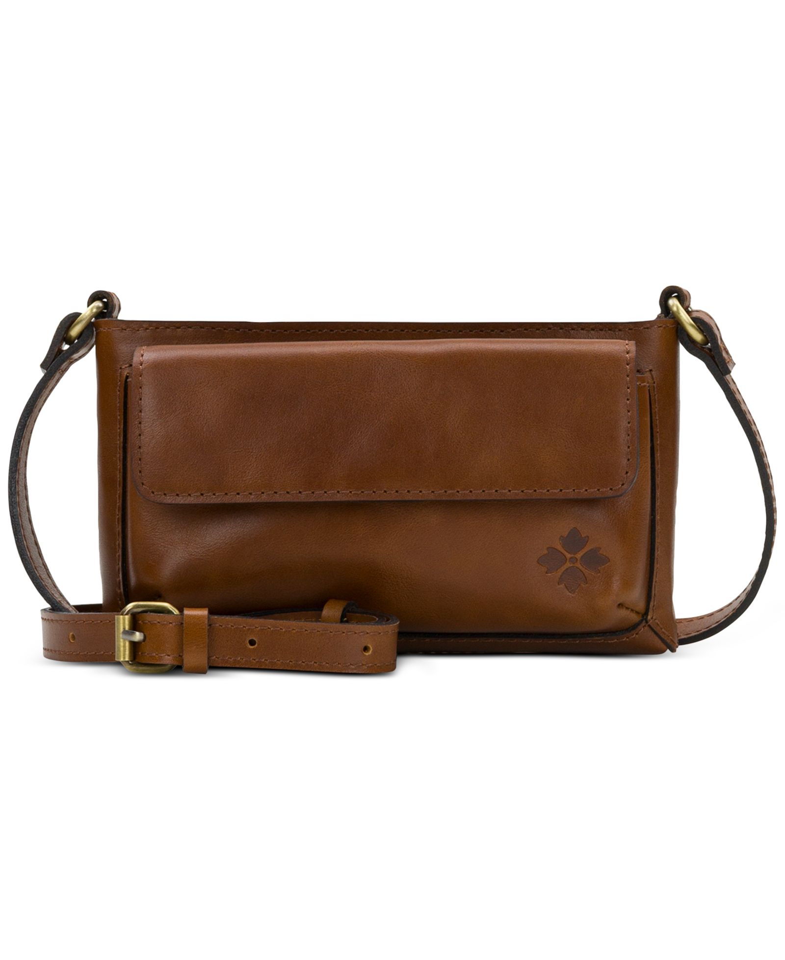 Patricia Nash Dovera Leather Mini Crossbody Handbag