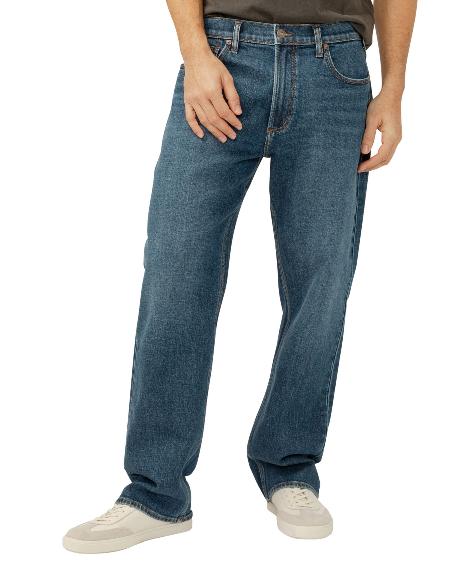 Мужские джинсы Silver Jeans Co. Relaxed Fit Straight Leg