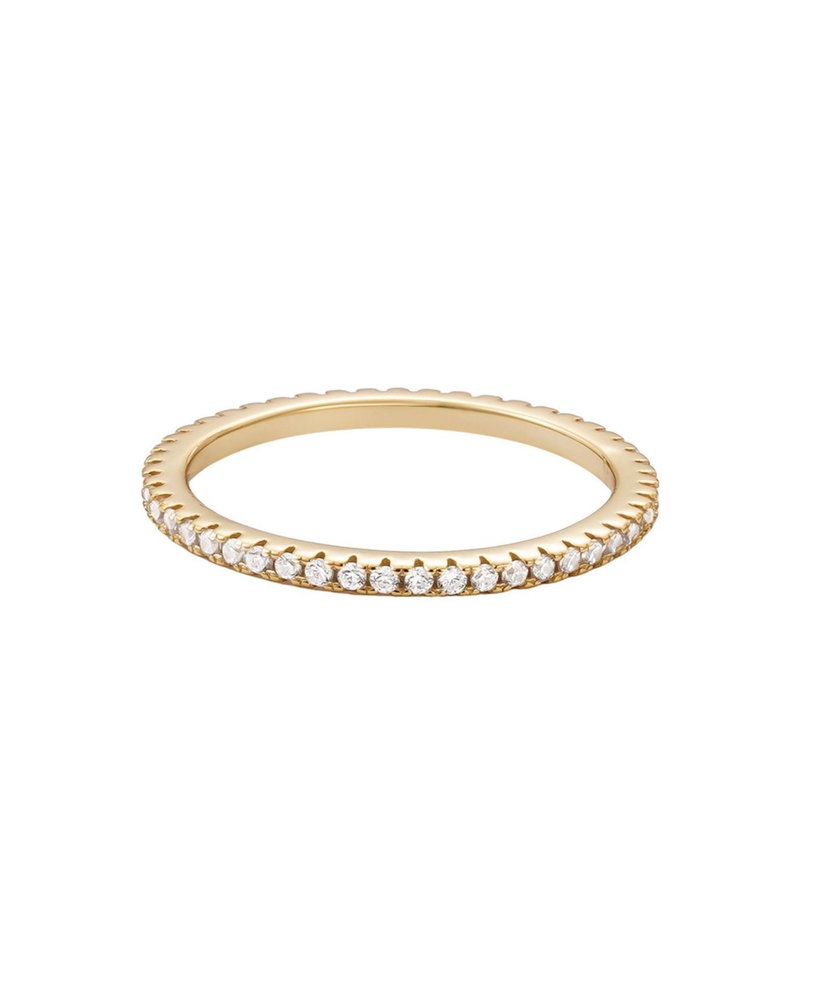 Кольцо Adornia Fine Vermeil.925 Sterling CZ Eternity Band