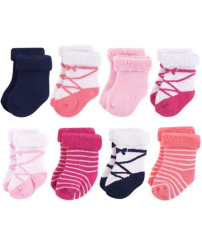 Носки Hudson Baby Terry Roll Cuff 8Pk