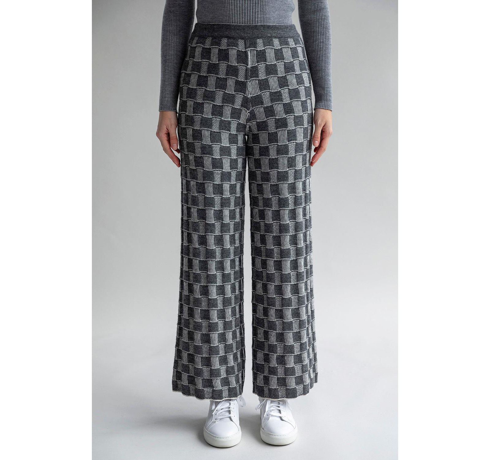 Женские трикотажные брюки SSKEIN Zoe Checkered