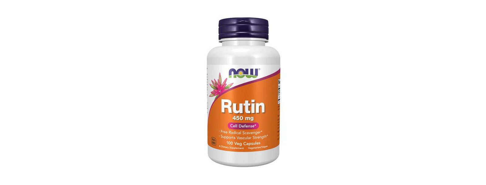Now Foods Rutin, 450 mg, 100 VCAPS биодобавка